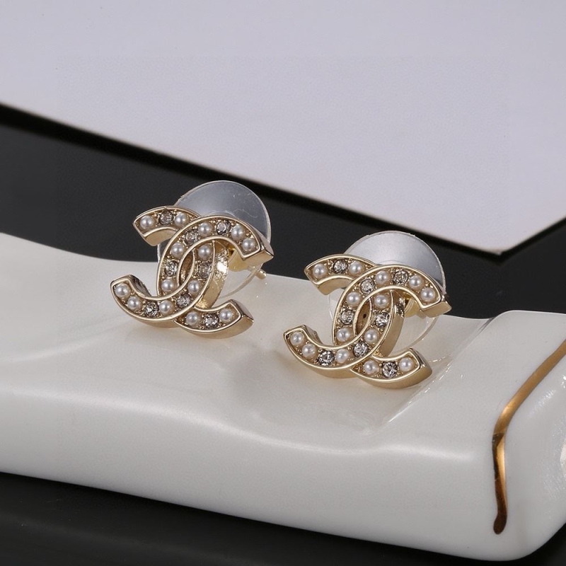 Ch*el earrings